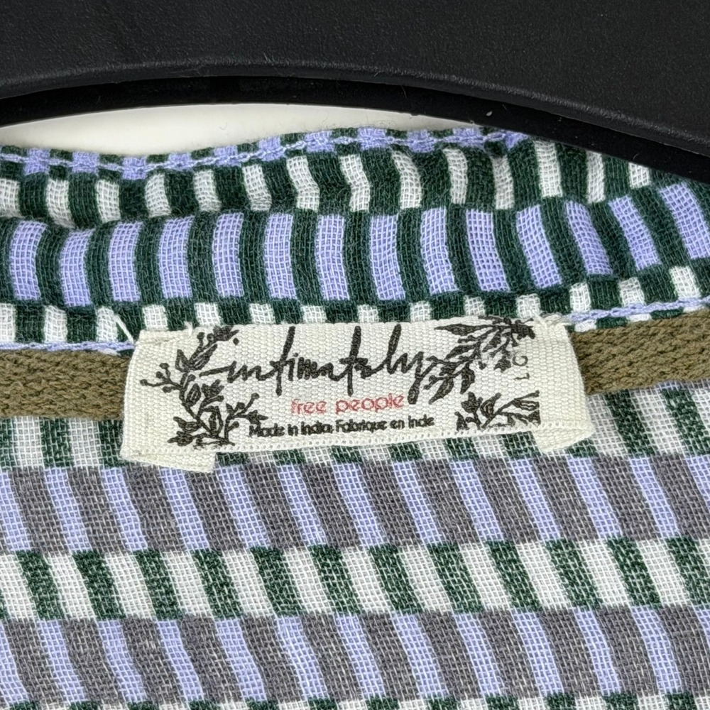 Intimately Free People Womens Patchwork Checkered… - image 3